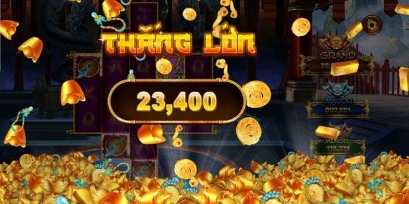 Giao diện game nổ hũ bắt mắt