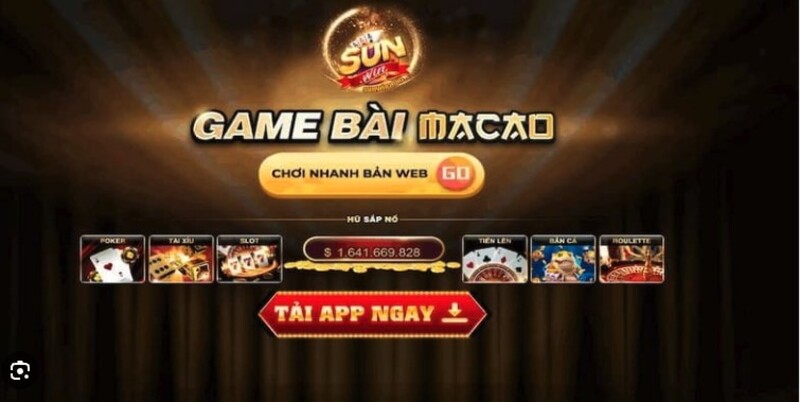 Khám phá thế giới giải trí đa dạng trên app sunwin