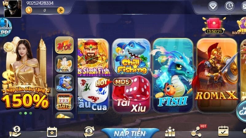 Một số tựa game bắn cá trên sunwin